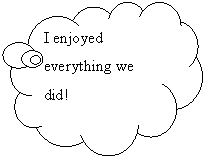Cloud Callout: I enjoyed everything we did!